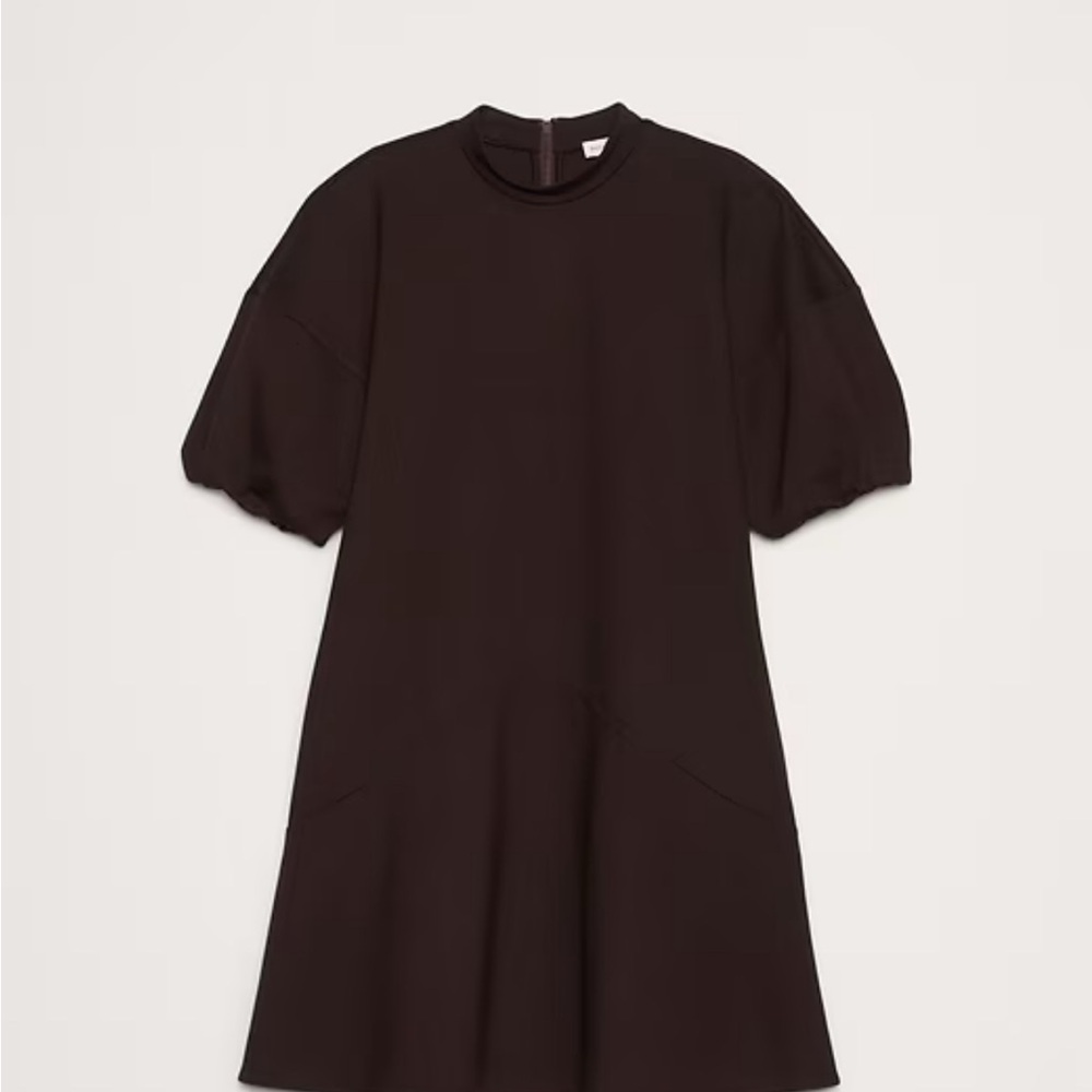 👗 NWT Banana Republic Brown Ponte Mini Dress~Size L
